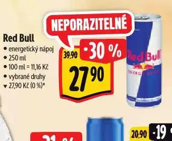 Albert Red bull energy drink nabídka
