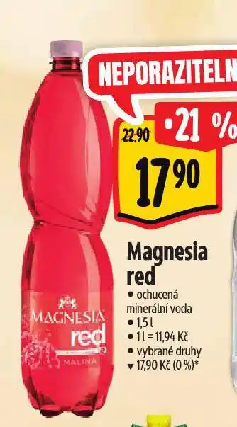 Albert Magnesia red nabídka