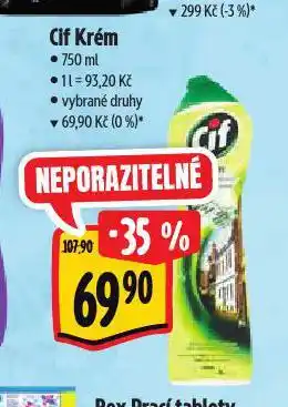 Albert Cif krém nabídka