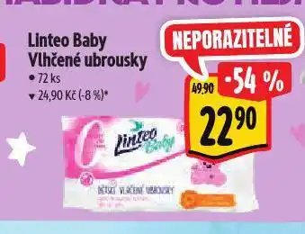 Albert Linteo baby vlhčené ubrousky nabídka