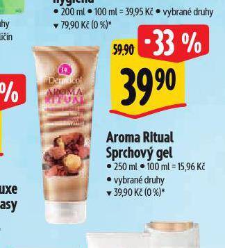 Albert Aroma ritual sprchový gel nabídka