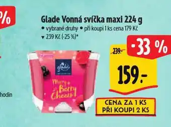 Albert Glade vonná svíčka nabídka