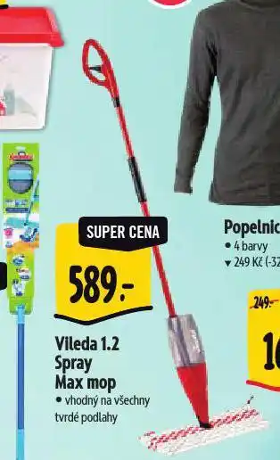 Vileda spray max mop