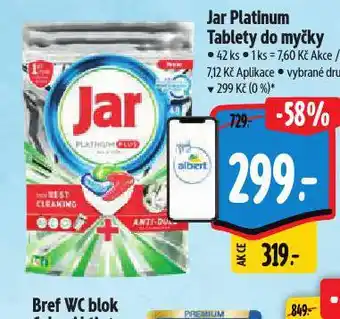 Albert Jar tablety do myčky nabídka