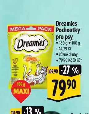Albert Dreamies pochoutky pro psy nabídka