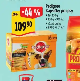 Albert Pedigree kapsičky pro psy nabídka