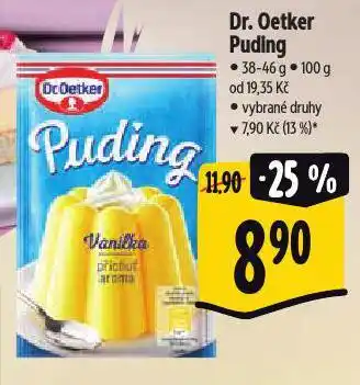 Albert Dr. oetker puding nabídka