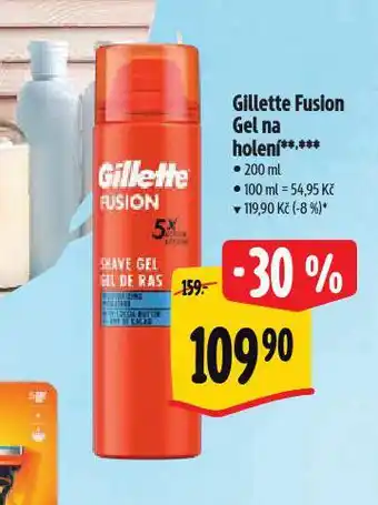 Albert Gillette gel na holení nabídka
