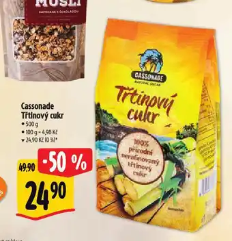 Albert Cassonade třtinový cukr nabídka