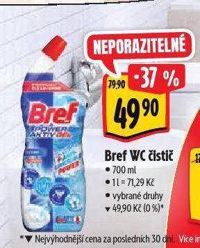 Albert Bref wc čistič nabídka