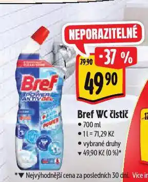 Albert Bref wc čistič nabídka