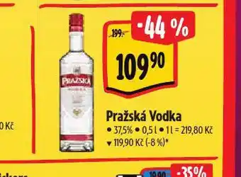 Albert Pražská vodka nabídka