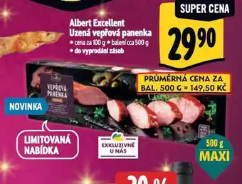 Albert Uzená vepřová panenka nabídka