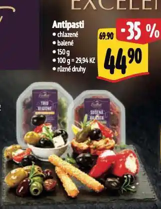 Albert Antipasti nabídka