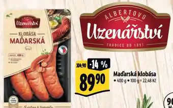 Albert Maďarská klobása nabídka