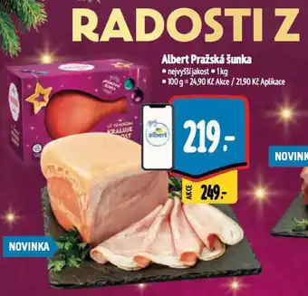 Albert Pražská šunka nabídka