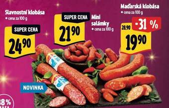 Albert Mini salámky nabídka