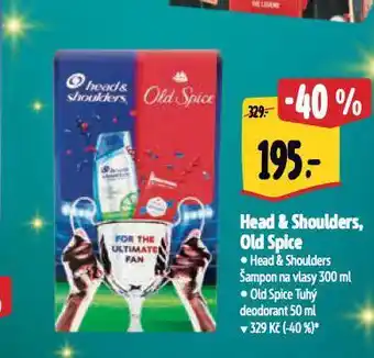 Albert Head & shoulders, old spice nabídka