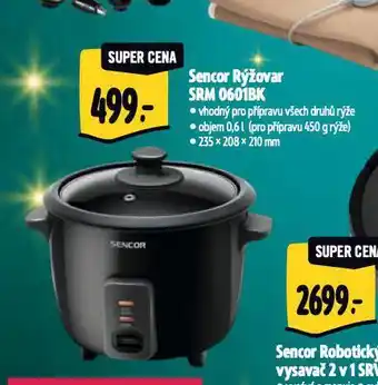Albert Sencor rýžovar nabídka