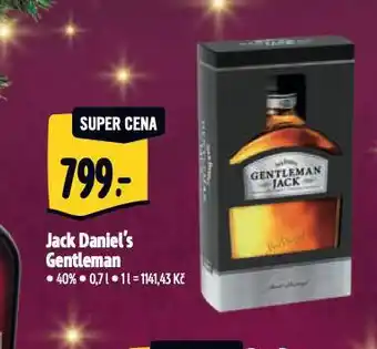 Albert Jack daniel's gentleman nabídka