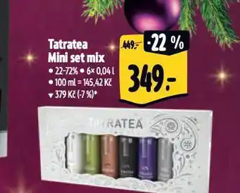 Albert Tatratea mini set mix nabídka