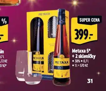 Albert Metaxa 5 nabídka