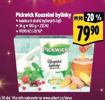 Albert Pickwick čaj nabídka