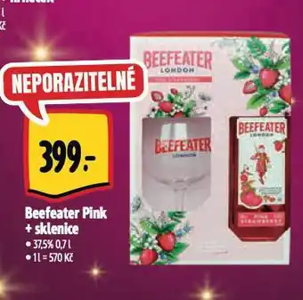 Albert Beefeater gin pink nabídka