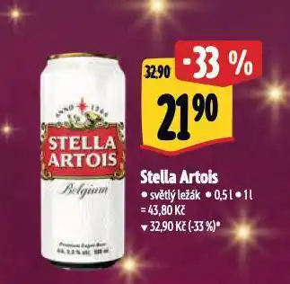 Albert Pivo stella artois nabídka