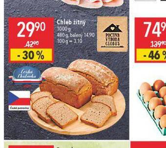 Globus Chléb žitný nabídka