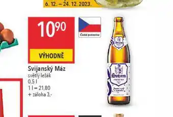 Globus Pivo svijanský máz nabídka