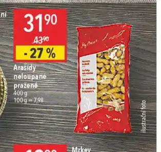 Globus Arašídy neloupané pražené nabídka