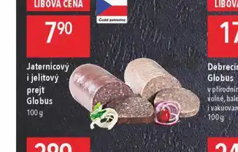 Globus Jaternicový a jelítkový prejt nabídka