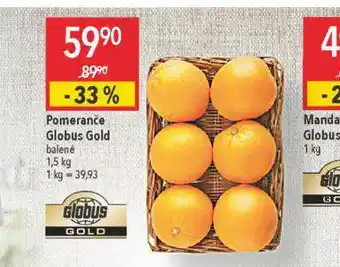 Globus Pomeranče globus gold nabídka