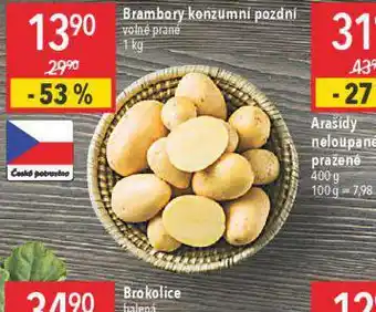 Globus Brambory konzumní pozdní nabídka
