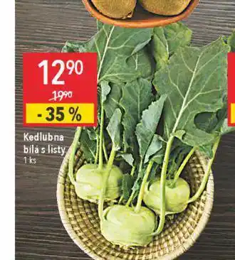 Globus Kedlubna bílá s listy nabídka