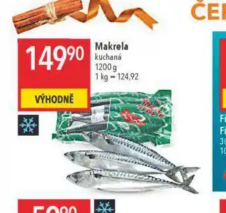 Globus Makrela kuchaná nabídka