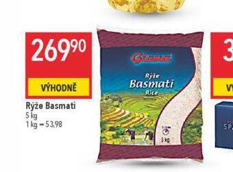 Globus Rýže basmati nabídka
