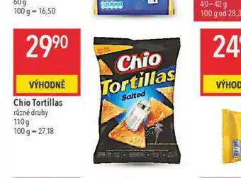 Globus Chio tortillas nabídka