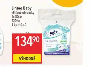 Globus Linteo baby vlhčené ubrousky nabídka