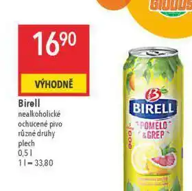 Globus Pivo birell nealko nabídka