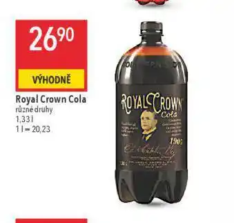 Globus Royal crown cola nabídka