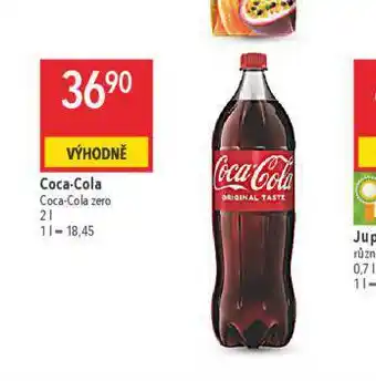 Globus Coca cola, coca cola zero nabídka