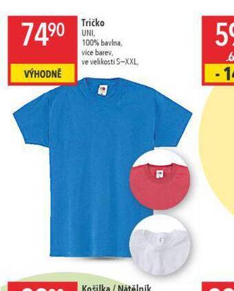 Globus Uni tričko nabídka