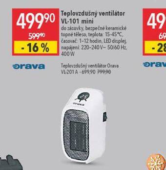 Globus Teplovzdušný ventilátor nabídka