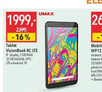 Globus Tablet umax 8 nabídka