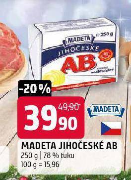 Terno Madeta jihočeské ab nabídka