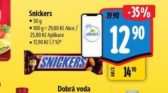Albert Snickers nabídka