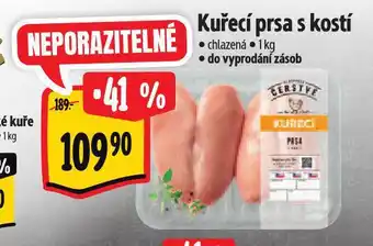 Albert Kuřecí prsa s kostí nabídka