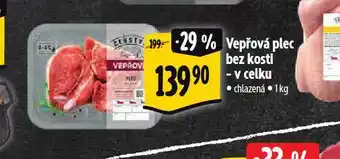 Vepřová plec bez kosti